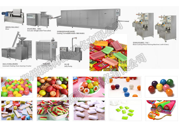 泡泡糖生产线