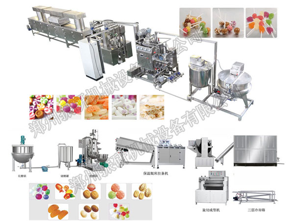 硬质糖果生产线